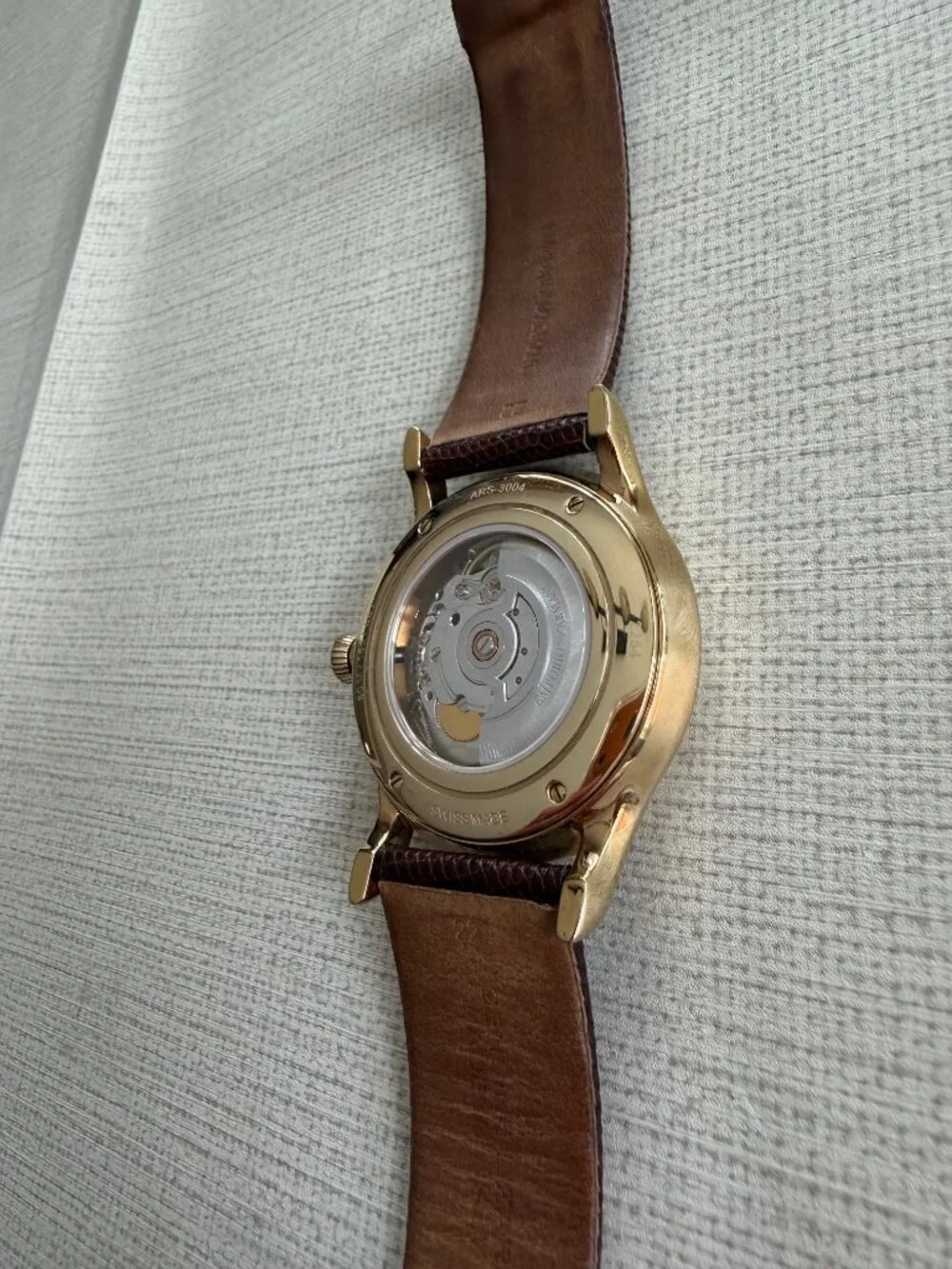 Men’s Automatic EMPORIO ARMANI Swiss Made ARS3004 - Picture 9 of 11